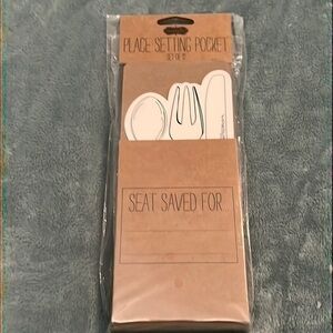 MUDPIE Set of 12 Place Setting Pockets